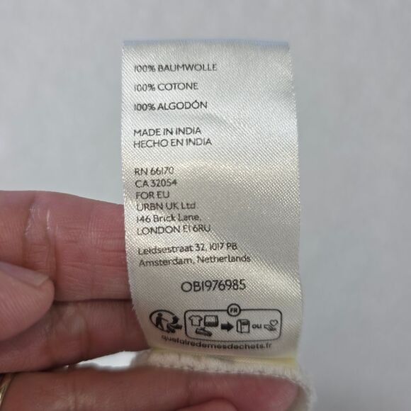 Free People Belong Together Ruched Top 100% Cotton Size XS - Picture 15 of 16